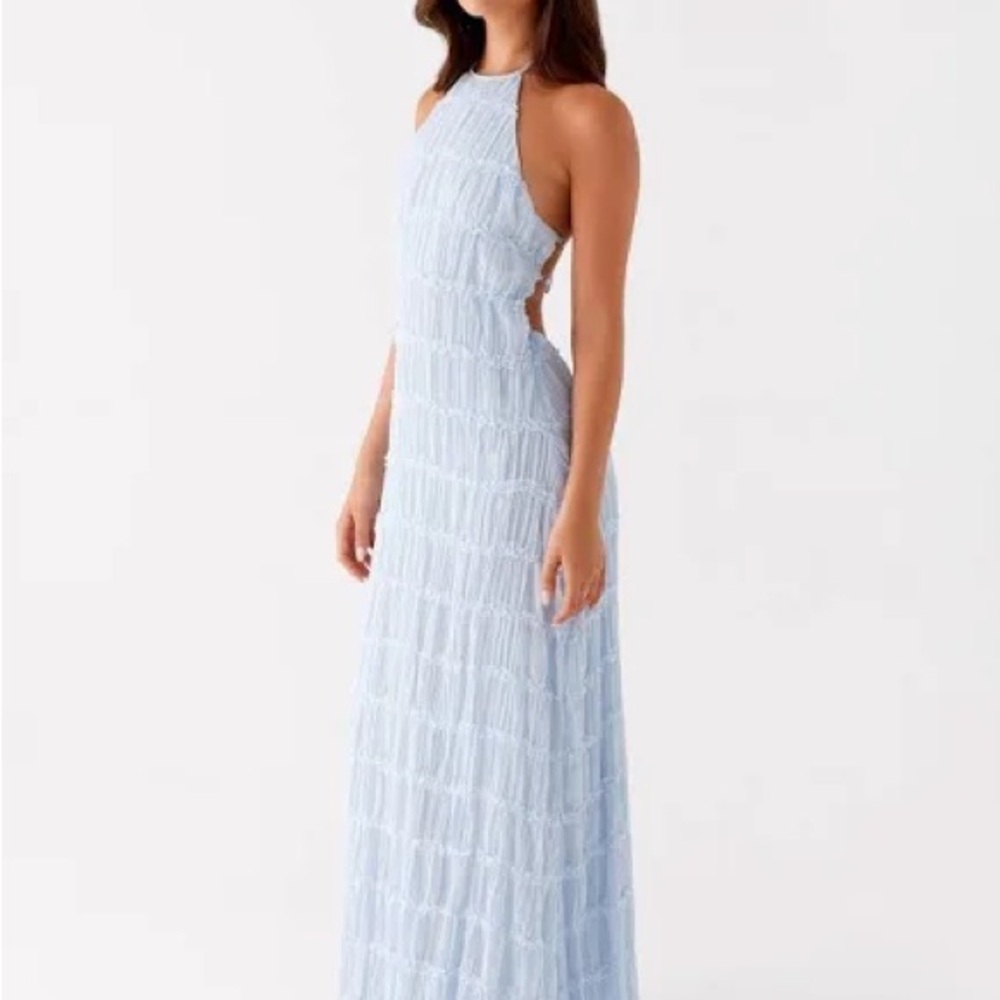 Peppermayo Light Blue Maxi Dress